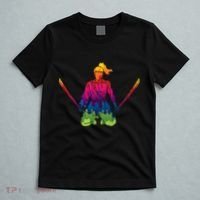 Colorful Samurai Katanas Swords Warrior T-Shirt thumb 5