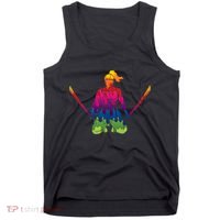Colorful Samurai Katanas Swords Warrior Tank Top thumb 0
