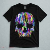 Colorful Skull Head T-Shirt thumb 5
