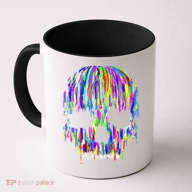 Colorful Skull Head Coffee Mug