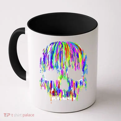 Colorful Skull Head Coffee Mug