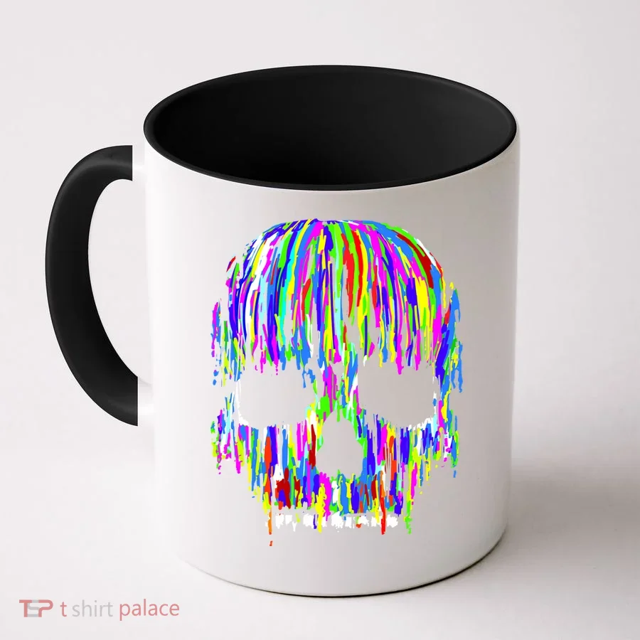 Colorful Skull Head Coffee Mug