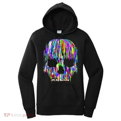 Colorful Skull Head Women's Hoodie