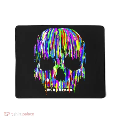 Colorful Skull Head Mousepad