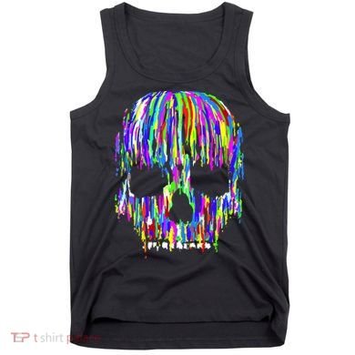Colorful Skull Head Tank Top