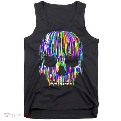 Colorful Skull Head Tank Top