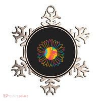 Colorful Sunflower Ornament thumb 0