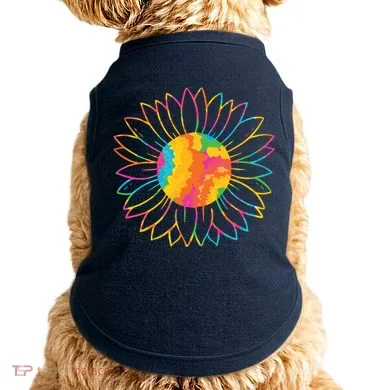 Colorful Sunflower Doggie Tank