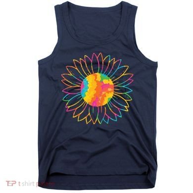 Colorful Sunflower Tank Top