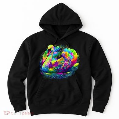 Colorful Swan Hoodie