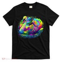 Colorful Swan T-Shirt thumb 0