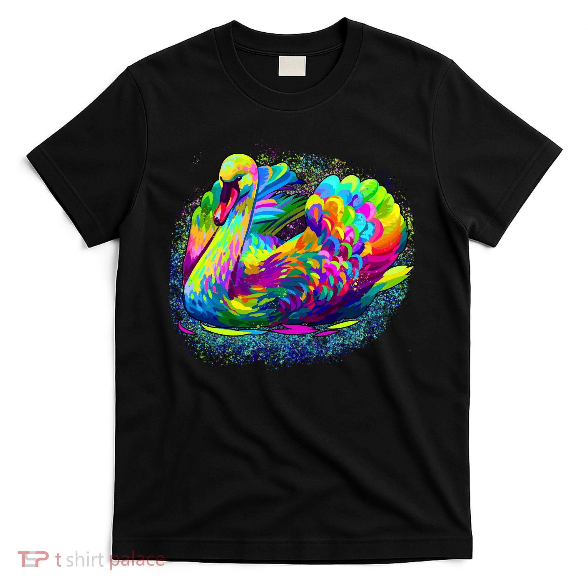 Colorful Swan T-Shirt