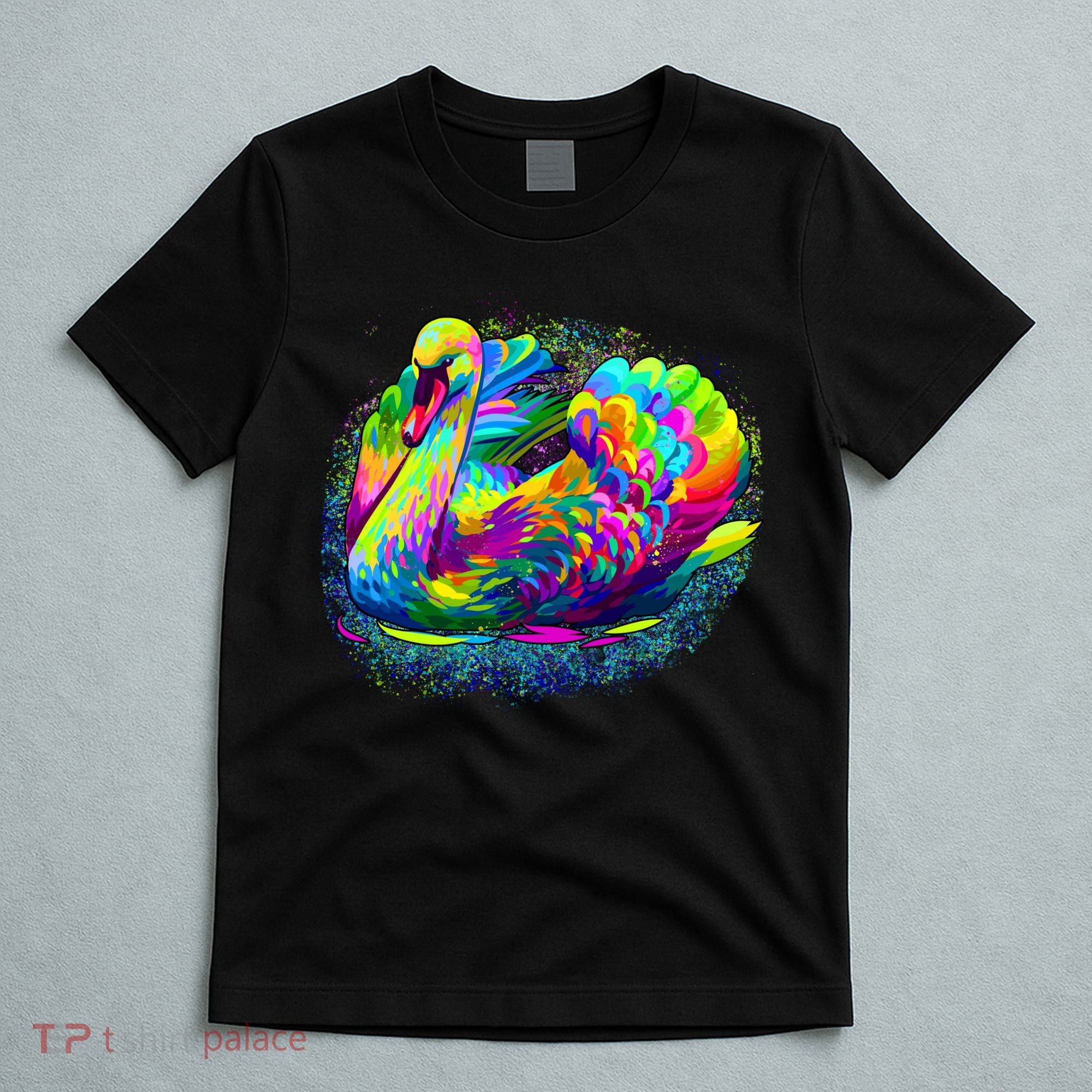 Colorful Swan T-Shirt