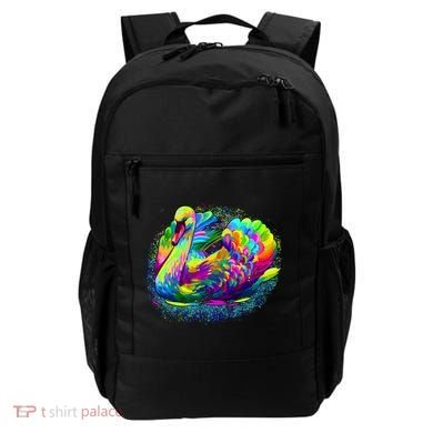 Colorful Swan Backpack