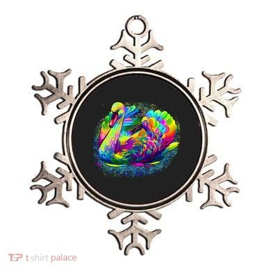 Colorful Swan Ornament
