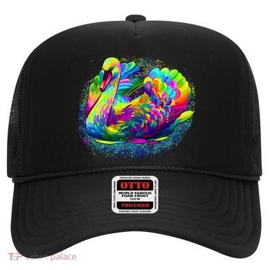 Colorful Swan Hat