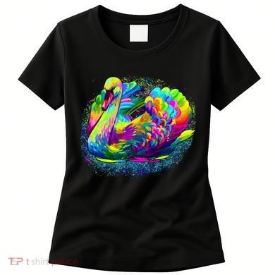 Colorful Swan Women's T-Shirt