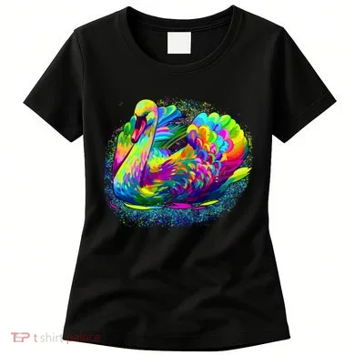 Colorful Swan Women's T-Shirt