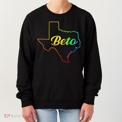 Colorful Texas Senate Beto Rainbow Women's Sweatshirt