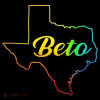 Colorful Texas Senate Beto Rainbow T-Shirt thumb 7