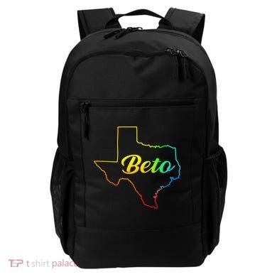 Colorful Texas Senate Beto Rainbow Backpack
