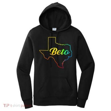 Colorful Texas Senate Beto Rainbow Women's Hoodie