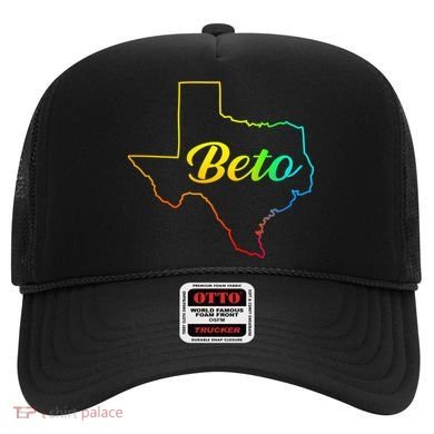 Colorful Texas Senate Beto Rainbow Hat