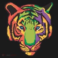 Colorful Tiger Head Bucket Hat thumb 4