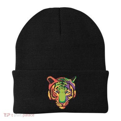 Colorful Tiger Head Beanie