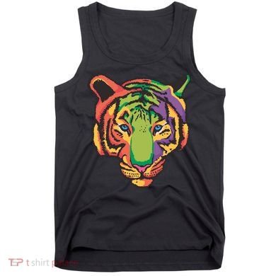 Colorful Tiger Head Tank Top