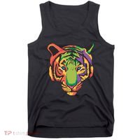 Colorful Tiger Head Tank Top thumb 0