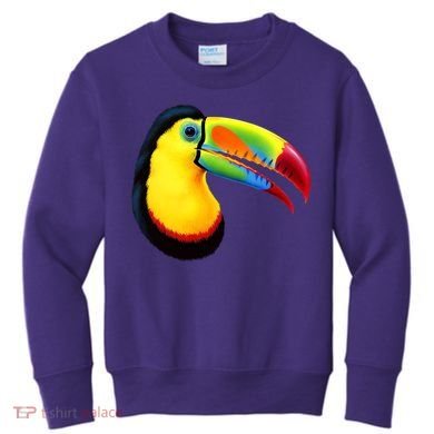 Colorful Toucan Kids Sweatshirt
