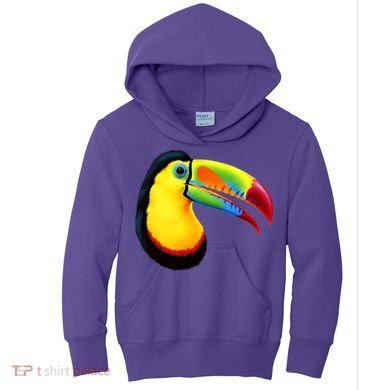 Colorful Toucan Kids Hoodie