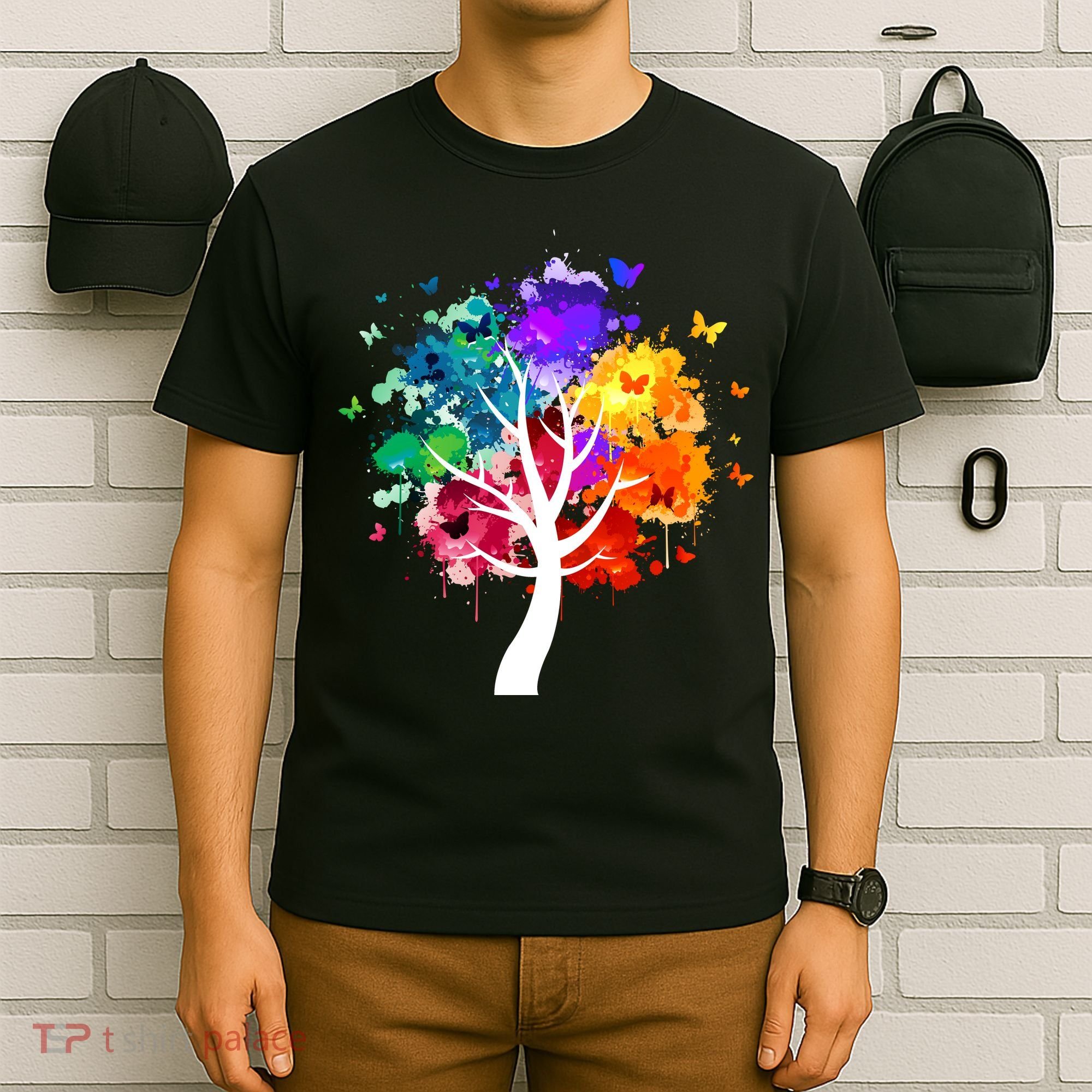 Colorful tree of life T-Shirt