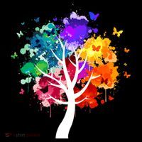 Colorful Tree Of Life T-Shirt thumb 7