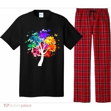 Colorful Tree Of Life Pajama Set