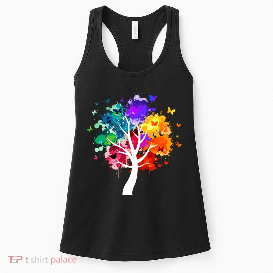 Colorful Tree Of Life Women's Tank Top