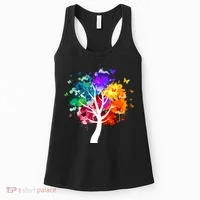 Colorful tree of life Women's Tank Top thumb 0