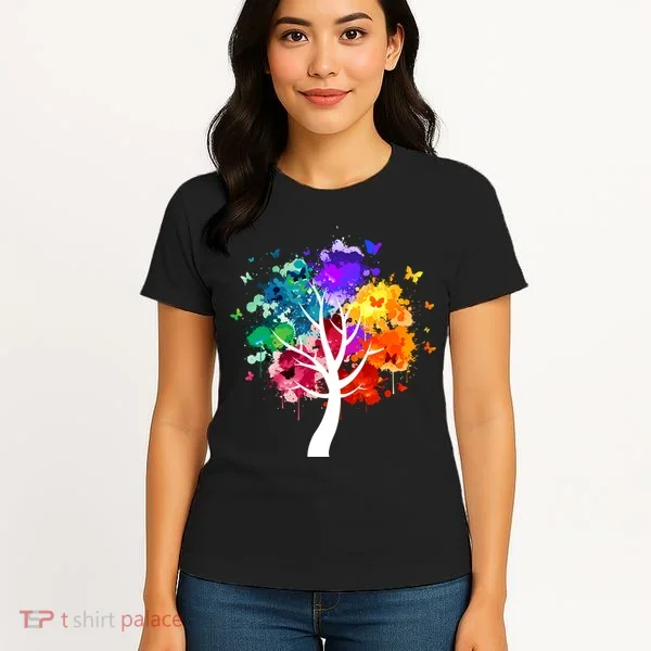 Colorful Tree Of Life Women's T-Shirt