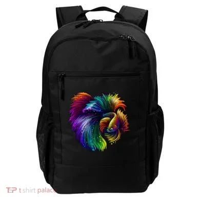 Colorful Tropical Beta Fish Backpack