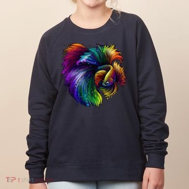 Colorful Tropical Beta Fish Women's Sweatshirt
