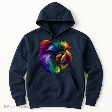 Colorful Tropical Beta Fish Hoodie