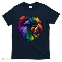 Colorful Tropical Beta Fish T-Shirt thumb 0