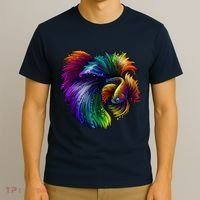 Colorful Tropical Beta Fish T-Shirt thumb 3