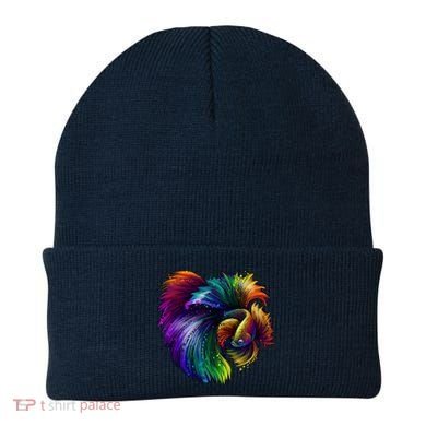 Colorful Tropical Beta Fish Beanie