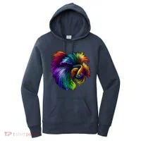 Colorful Tropical Beta Fish Women's Hoodie thumb 0