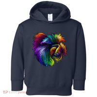 Colorful Tropical Beta Fish Toddler Hoodie thumb 0