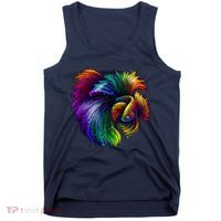 Colorful Tropical Beta Fish Tank Top thumb 0