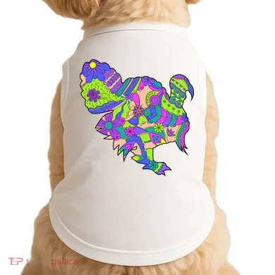 Colorful Turkey Abstract Doggie Tank