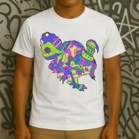 Colorful Turkey Abstract T-Shirt thumb 3